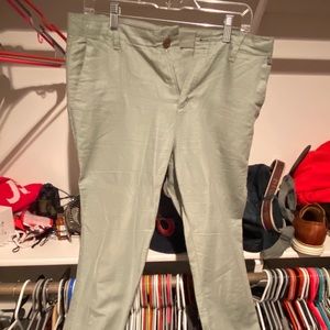 Linen capris